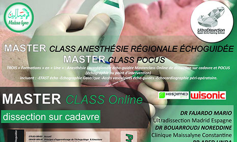 2021 masterclass of regional anesthesia in constantine algeria